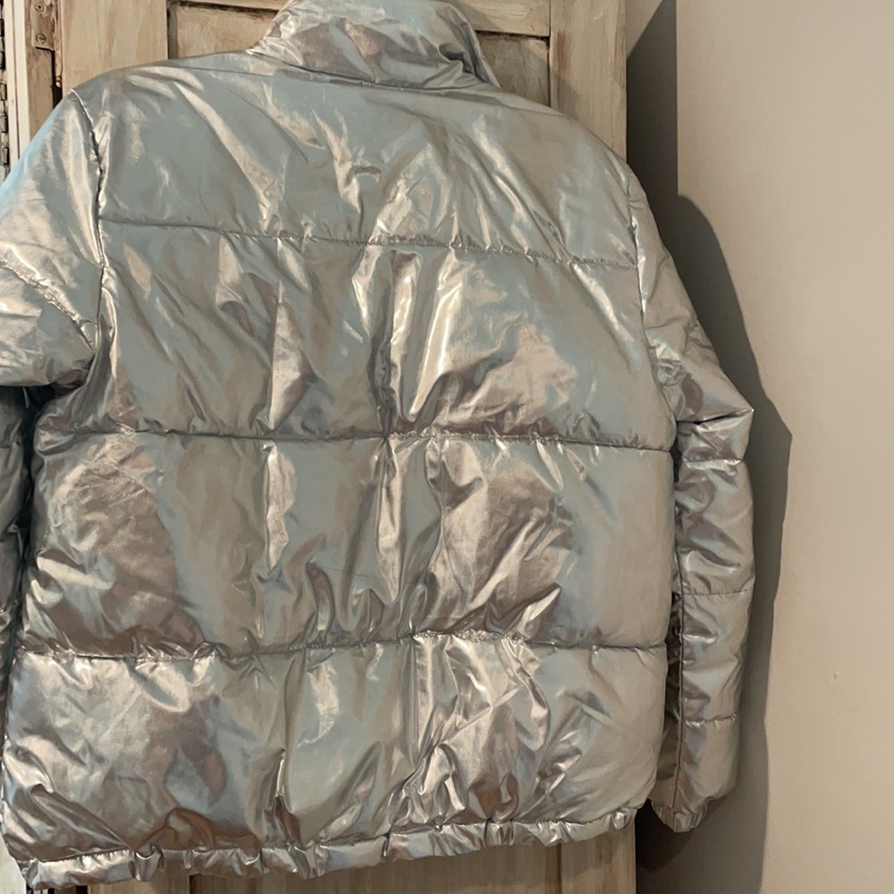 Silver Puffy Jacket - Picture 4 of 6